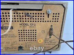 FOR PARTS Vintage Grundig Wood Tube Radio model 101-U AM/FM