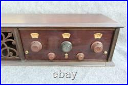 FRESHMAN MASTERPIECE Built In Speaker NICE vintage tube radio