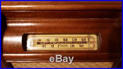 Fada 602 radio record player RARE vintage 78 rpm wooden c1940's 1947 tube
