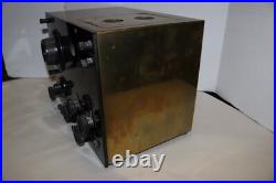 Federal Type 57 Radio (1922) VG Brass/Copper Case 4x UX201A Tubes Included Federal Type 57 Radio (1922) VG Brass/Copper Case 4x UX201A Tubes Included