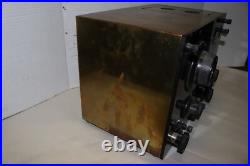 Federal Type 57 Radio (1922) VG Brass/Copper Case 4x UX201A Tubes Included Federal Type 57 Radio (1922) VG Brass/Copper Case 4x UX201A Tubes Included