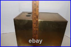 Federal Type 57 Radio (1922) VG Brass/Copper Case 4x UX201A Tubes Included Federal Type 57 Radio (1922) VG Brass/Copper Case 4x UX201A Tubes Included