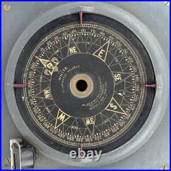 Fisher Research Labs RF45 Direction Finder Receiver Vintage Tube Radio Untested