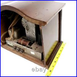 For Repair Rare Vintage 1931 Stewart Warner R301-A Shortwave Converter Wood AM