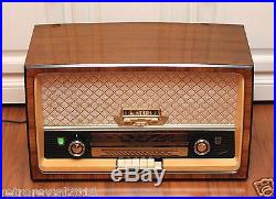 Full Restored! Philips BD563A Saturn 563 Vintage Tube Radio Splendid Condition