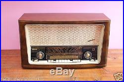 Full Restored! Rarity Philips 1002 BD583A Vintage Tube Radio 1950s FM MW LW KW
