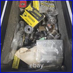 Full Untouched Vintage Sylvania Electronic Tubes TV Radio Serviceman Case