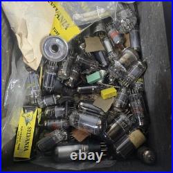 Full Untouched Vintage Sylvania Electronic Tubes TV Radio Serviceman Case