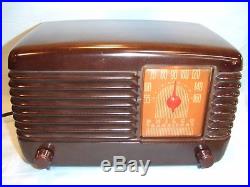 Fully Restored 1948 Vintage Philco Model 48-200 Antique Tube Working AM Radio