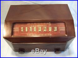 Fully Restored 1949 RCA Model 9-X-641 Antique Vintage Tube Working AM Radio