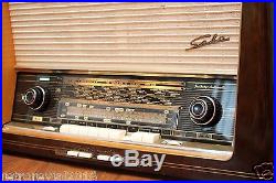 Fully Restored! SABA FREIBURG Automatic 9 German Vintage Tube Radio Excellent