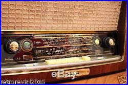 Fully Restored! SABA Freiburg Automatic 6-3D Vintage Tube Radio EL84 Germany