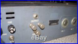 GATES tube broadcast remote mixer board console RARE vintage radio station