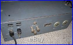 GATES tube broadcast remote mixer board console RARE vintage radio station