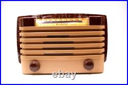 GEM MINT 1940s ORIGINAL COLOR VINTAGE OLD BENDIX SWIRLED MARBLED BAKELITE RADIO
