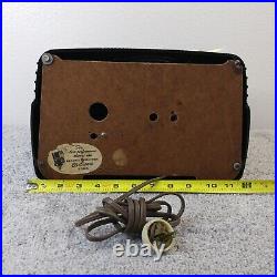 GE General Electric Tube Radio Model 200 Bakelite Black AM Vintage Working