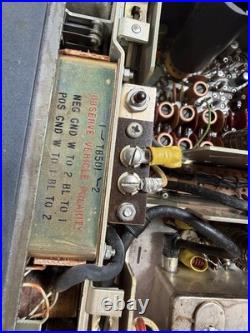 GE Vintage 1960's EG48ST8 UHF Mobile Two-Way Tube Radio Transceiver 450-470 MHz