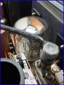 GE Vintage 1960's EG48ST8 UHF Mobile Two-Way Tube Radio Transceiver 450-470 MHz