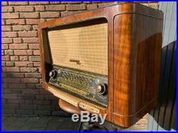 GRUNDIG 5050 biggest tube radio vintage tuberadio majestic 1958 PP Telefunken