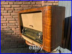 GRUNDIG 5050 biggest tube radio vintage tuberadio majestic 1958 PP Telefunken