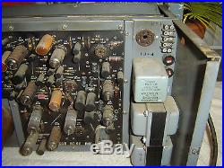 Gates Radio Company M4990, Tube, Frequency Monitor, Vintage Rack, Repair