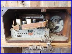 General Electric Broadcast / Shortwave Radio Model J-64 Vintage Estate Find