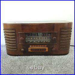 General Electric J-71 Tube Radio AM Shortwave GE Vintage 1940's RARE Works