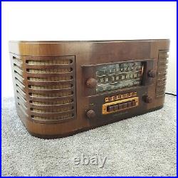 General Electric J-71 Tube Radio AM Shortwave GE Vintage 1940's RARE Works