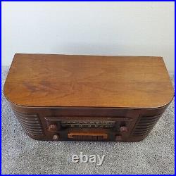 General Electric J-71 Tube Radio AM Shortwave GE Vintage 1940's RARE Works