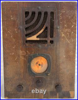 General Electric, Westinghouse Radio Corporation Vintage Tube Radio PARTS only