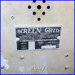 Gloritone Cathedral Tombstone Tube Radio Model 27 Screen Grid AM Vintage Gloritone Cathedral Tombstone Tube Radio Model 27 Screen Grid AM Vintage