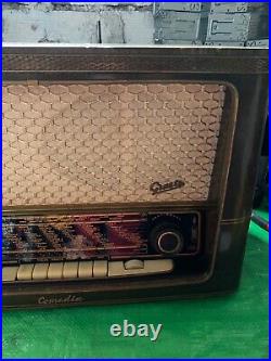 Graetz Comedia 4R/216 Rare Vintage Tube Radio with UKW