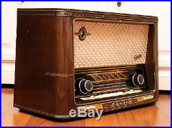 Graetz Musica 4R / 417 Vintage Tube Radio Sound Compressor Valve AMP TOP