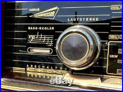 Graetz Musica 517k vintage German tube radio Raumklang Super PLAYS 1. Owner
