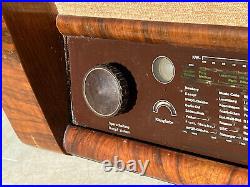 Graetz Super 157w Short Wave Fm Tube Radio Vintage Tabletop 1951