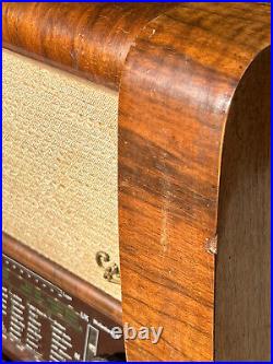 Graetz Super 157w Short Wave Fm Tube Radio Vintage Tabletop 1951