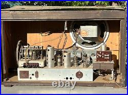 Graetz Super 157w Short Wave Fm Tube Radio Vintage Tabletop 1951