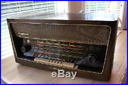 Grundig Majestic 4090 Table Top Hi Fi Stereo Vintage Tube Radio Germany Working