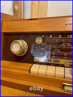 Grundig majestic tube radio Vintage 1957 Model 8095 as is for parts