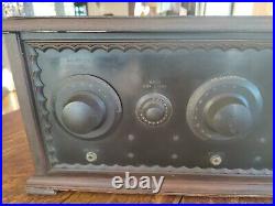 HTF Vtg'20's Silvertone Model II Neutrodyne Battery Operated Tube Radio HTF Vtg'20's Silvertone Model II Neutrodyne Battery Operated Tube Radio