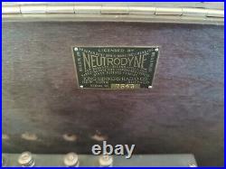 HTF Vtg'20's Silvertone Model II Neutrodyne Battery Operated Tube Radio HTF Vtg'20's Silvertone Model II Neutrodyne Battery Operated Tube Radio