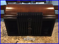 HTF vintage Philco radio table window fan beautiful condition