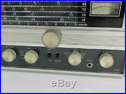 Hallicrafters SX-130 Vintage Tube Shortwave Radio Receiver for Parts or Repair