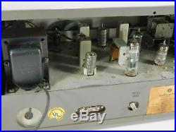 Hallicrafters SX-130 Vintage Tube Shortwave Radio Receiver for Parts or Repair