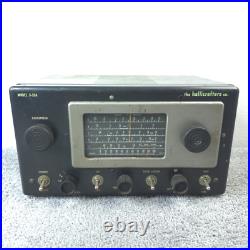 Hallicrafters S-53A Tube Radio Vintage Shortwave Ham Amateur Receiver Powers ON
