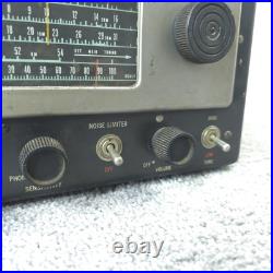 Hallicrafters S-53A Tube Radio Vintage Shortwave Ham Amateur Receiver Powers ON