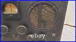 Hallicrafters Sky Buddy S-19r Tube Radio Reciever Shortwave Am 1942 Vintage Ham