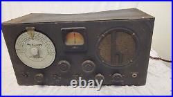 Hallicrafters Sky Buddy S-19r Tube Radio Reciever Shortwave Am 1942 Vintage Ham