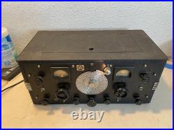 Hallicrafters Super Skyrider Vintage Tube Radio Communications Receiver SX-16