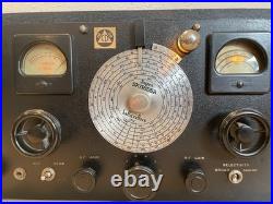 Hallicrafters Super Skyrider Vintage Tube Radio Communications Receiver SX-16
